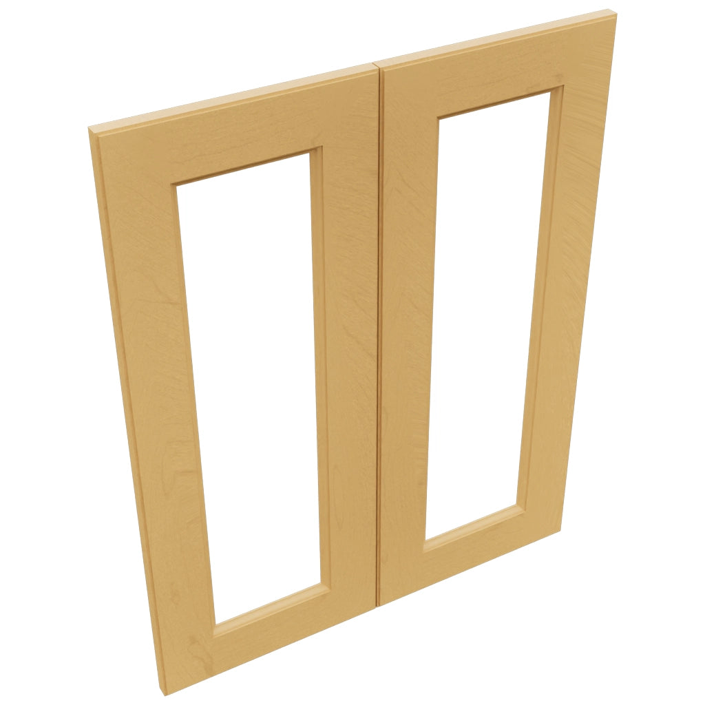 Fabuwood Fusion Timber DS DFG2430 Wall Prepped Door, Top View
