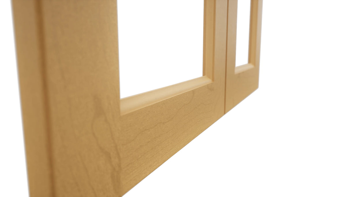 Fabuwood Fusion Timber DS DFG3030 Wall Prepped Door, Detail View