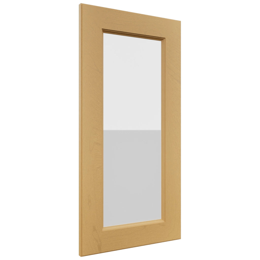 Fabuwood Fusion Timber DS GDW1530 Wall Glass Door, Front View