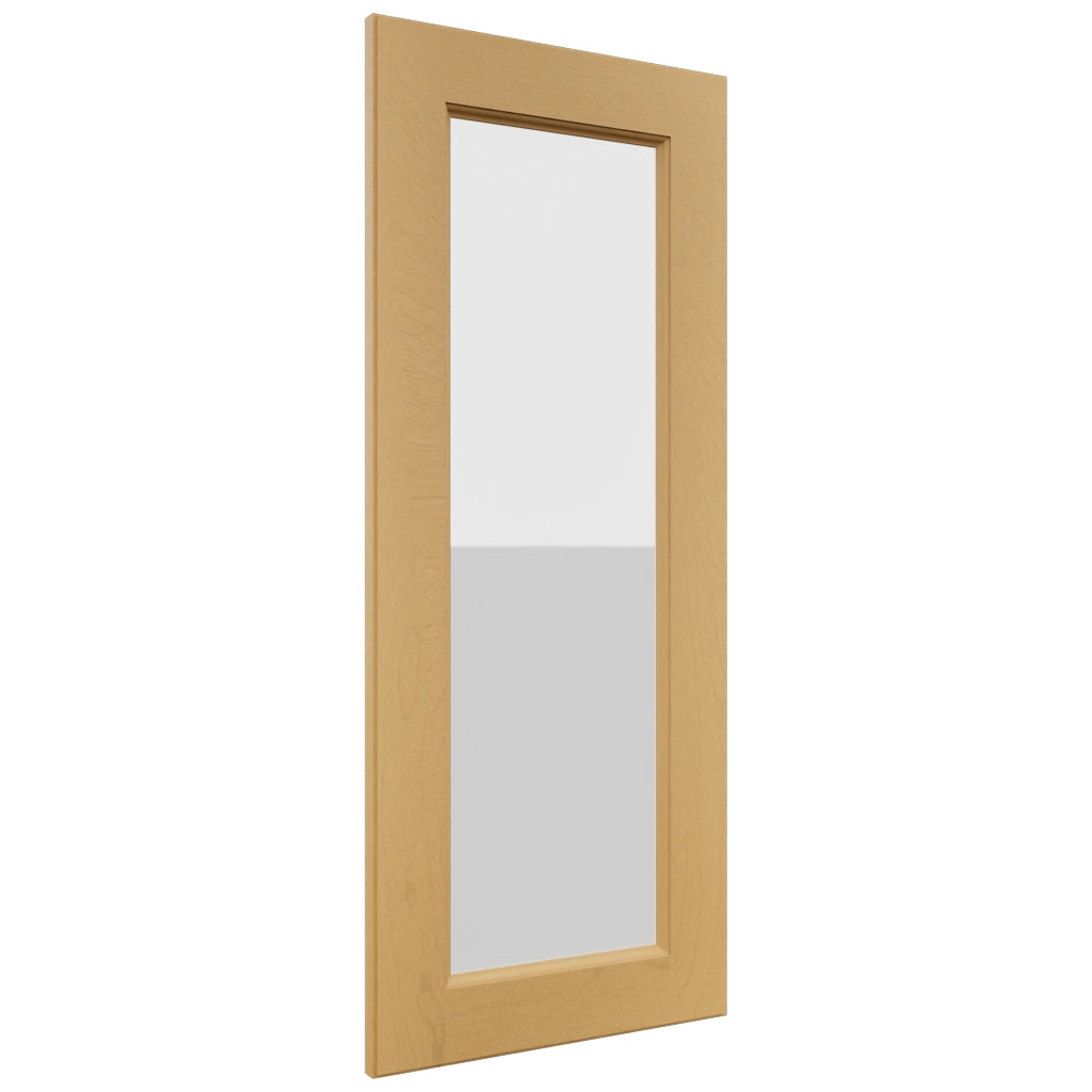 Fabuwood Fusion Timber DS GDW1536 Wall Glass Door, Front View