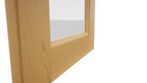 Fabuwood Fusion Timber DS GDW1536 Wall Glass Door, Detail View