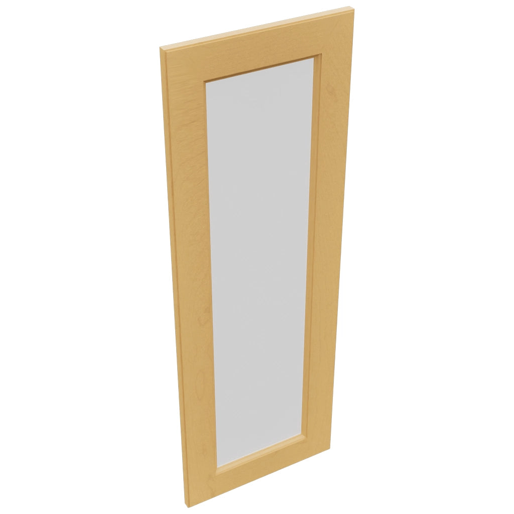 Fabuwood Fusion Timber DS GDW1542 Wall Glass Door, Top View