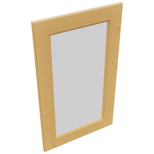Fabuwood Fusion Timber DS GDW1830 Wall Glass Door, Top View