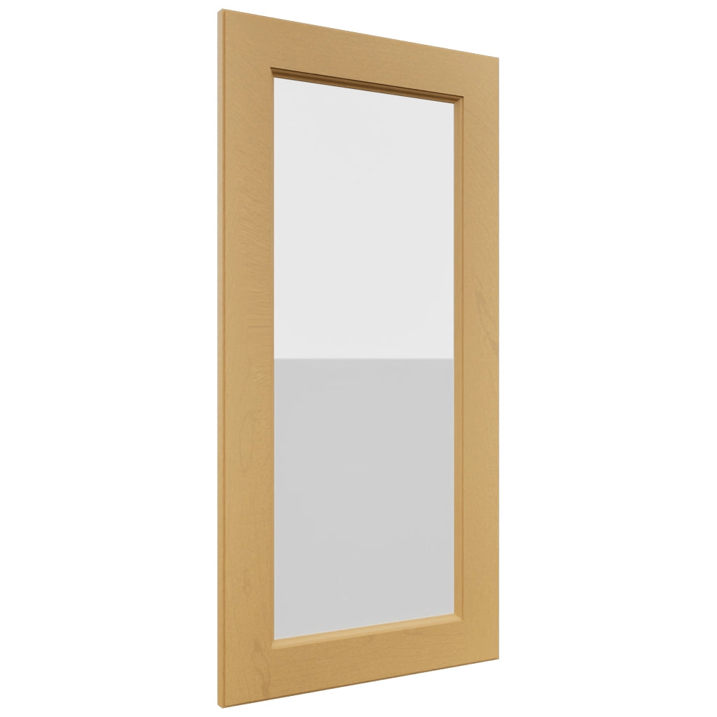 Fabuwood Fusion Timber DS GDW1836 Wall Glass Door, Front View