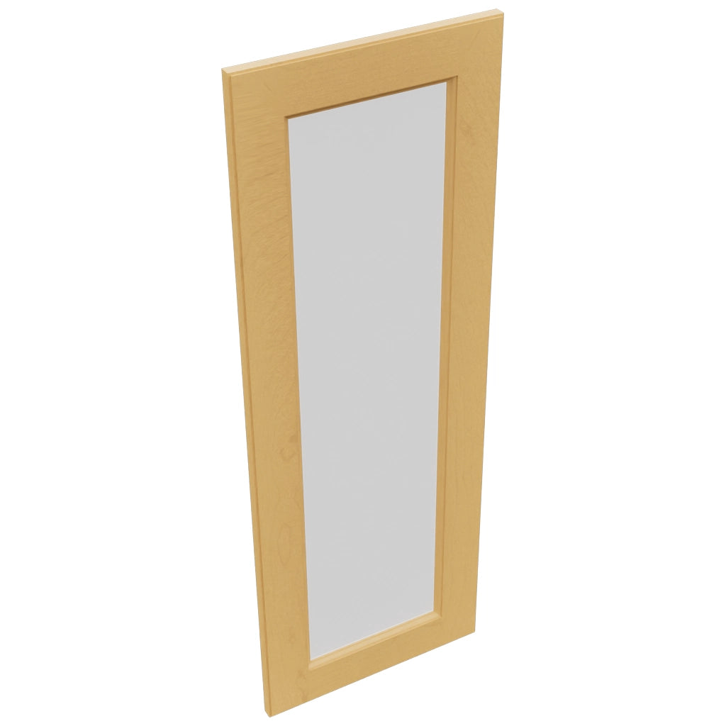Fabuwood Fusion Timber DS GDWDC2442 Wall Glass Door, Top View