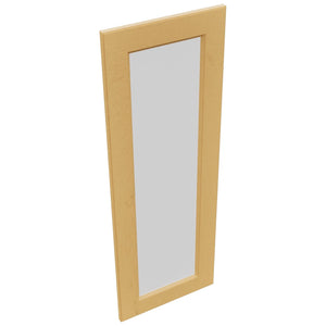 Fabuwood Fusion Timber DS GDWDC2442 Wall Glass Door, Top View
