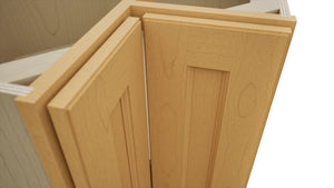 Fabuwood Fusion Timber ERB33 Base Corner Easy Reach Cabinet, Detail View