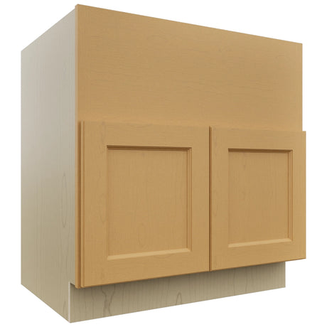 Fabuwood Fusion Timber FS33 Base Farm Sink Cabinet, Front View