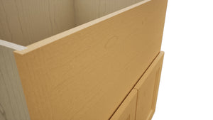 Fabuwood Fusion Timber FS33 Base Farm Sink Cabinet, Detail View