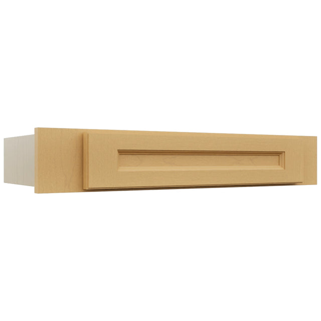 Fabuwood Fusion Timber KD30 Vanity Desk, Front View
