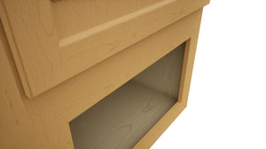 Fabuwood Fusion Timber MC303021 Wall Microwave Cabinet, Detail View