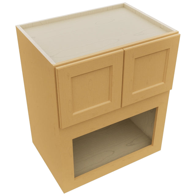 Fabuwood Fusion Timber MC303621 Wall Microwave Cabinet, Top View