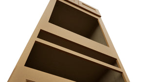 Fabuwood Fusion Timber OC3384D Tall Oven Cabinet Double, Detail View