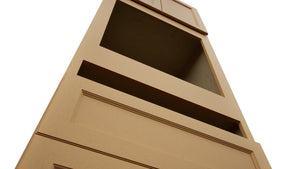 Fabuwood Fusion Timber OC3396C Tall Oven Cabinet Combo, Detail View