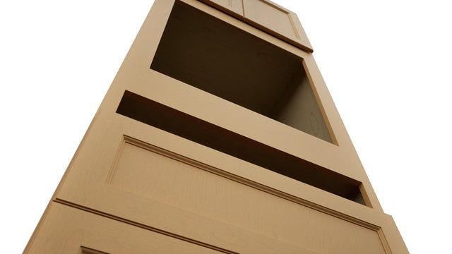 Fabuwood Fusion Timber OC3396C Tall Oven Cabinet Combo, Detail View