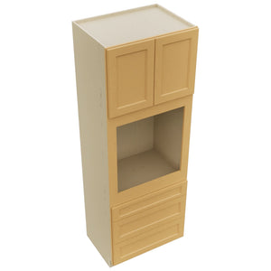 Fabuwood Fusion Timber OC3396S Tall Oven Cabinet Single, Top View