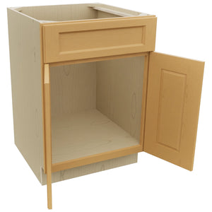 Fabuwood Fusion Timber SB24 Base Sink Cabinet, Open View
