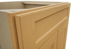 Fabuwood Fusion Timber SB27 Base Sink Cabinet, Detail View