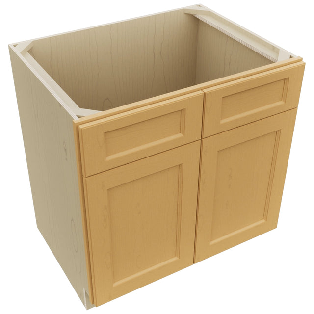 Fabuwood Fusion Timber SB33 Base Sink Cabinet, Top View