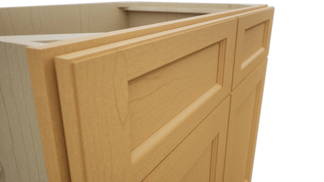 Fabuwood Fusion Timber SB36 Base Sink Cabinet, Detail View