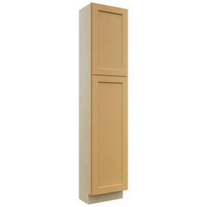 Fabuwood Fusion Timber TP181284 Tall Pantry Cabinet, Front View