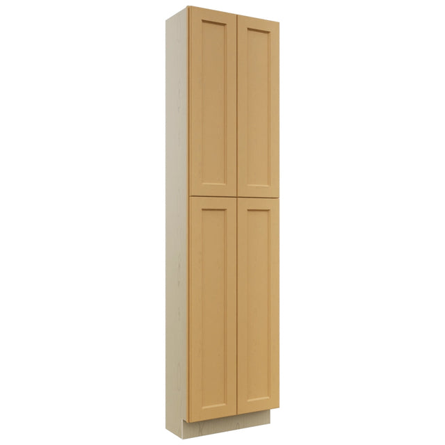 Fabuwood Fusion Timber TP241296 Tall Pantry Cabinet, Front View