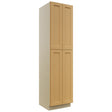 Fabuwood Fusion Timber TP242496 Tall Pantry Cabinet, Front View
