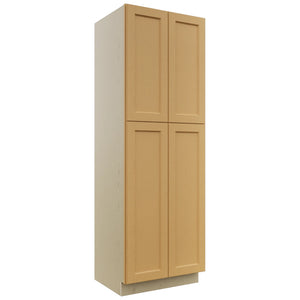 Fabuwood Fusion Timber TP302490 Tall Pantry Cabinet, Front View