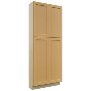 Fabuwood Fusion Timber TP361290 Tall Pantry Cabinet, Front View