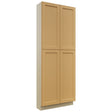 Fabuwood Fusion Timber TP361296 Tall Pantry Cabinet, Front View