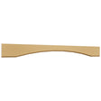 Fabuwood Fusion Timber VAR54 Wall Valance, Front View