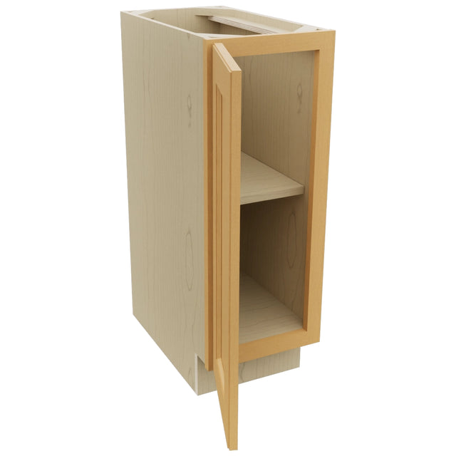 Fabuwood Fusion Timber VB12FD Vanity Base Full Height Cabinet, Open View