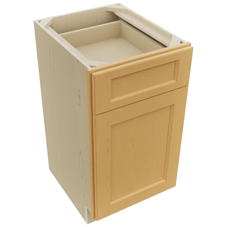 Fabuwood Fusion Timber VB18-34 Vanity Base Standard Cabinet, Top View