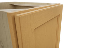Fabuwood Fusion Timber VB18FD Vanity Base Full Height Cabinet, Detail View