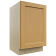 Fabuwood Fusion Timber VB21FD Vanity Base Full Height Cabinet, Front View