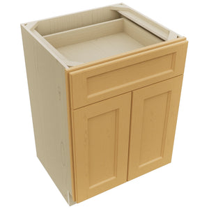 Fabuwood Fusion Timber VB24-34 Vanity Base Standard Cabinet, Top View