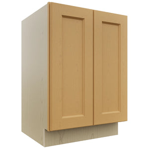 Fabuwood Fusion Timber VB24FD Vanity Base Full Height Cabinet, Front View