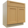 Fabuwood Fusion Timber VB30-34 Vanity Base Standard Cabinet, Front View