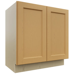 Fabuwood Fusion Timber VB33FD Vanity Base Standard Cabinet, Front View