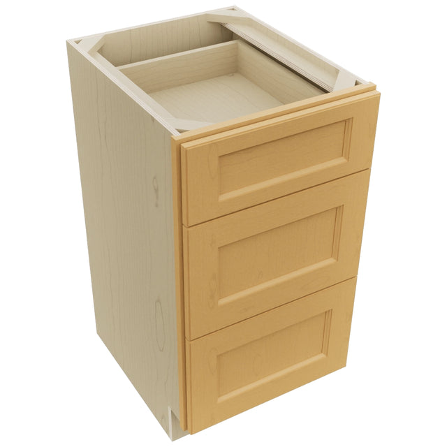 Fabuwood Fusion Timber VDB18-34 Vanity Drawer Cabinet, Top View