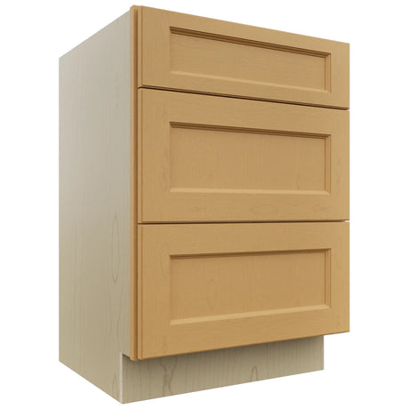 Fabuwood Fusion Timber VDB24-34 Vanity Drawer Cabinet, Front View