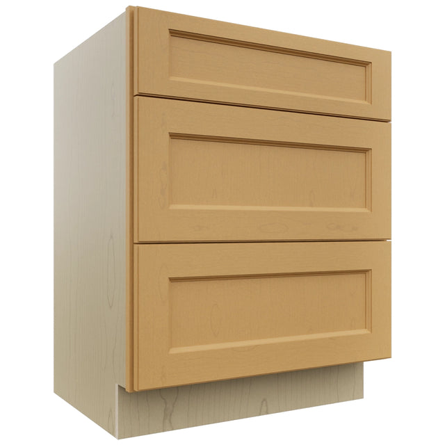 Fabuwood Fusion Timber VDB27-34 Vanity Drawer Cabinet, Front View