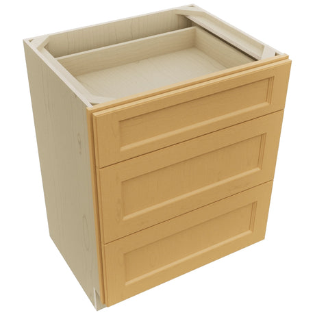 Fabuwood Fusion Timber VDB27-34 Vanity Drawer Cabinet, Top View