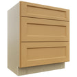 Fabuwood Fusion Timber VDB30-34 Vanity Drawer Cabinet, Front View