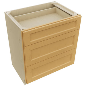 Fabuwood Fusion Timber VDB30-34 Vanity Drawer Cabinet, Top View