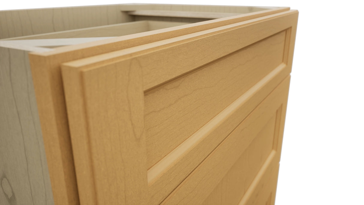 Fabuwood Fusion Timber VDB30-34 Vanity Drawer Cabinet, Detail View