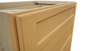 Fabuwood Fusion Timber VDB33-34 Vanity Drawer Cabinet, Detail View