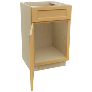 Fabuwood Fusion Timber VSB21-34 Vanity Sink Cabinet, Open View