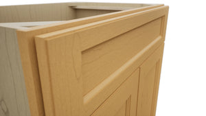 Fabuwood Fusion Timber VSB30-34 Vanity Sink Cabinet, Detail View