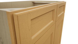 Fabuwood Fusion Timber VSB36-34 Vanity Sink Cabinet, Detail View